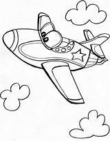 Colorat Avioane Planse Copii Pentru Avionul sketch template