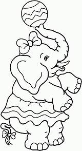 Zirkus Kleurplaten Elefant Elefante Colorir Weiblicher Kolorowanki Circo Cyrk Dzieci Desenhos Malvorlagen Malvorlage Elefantes Kunstje Doet Olifant Stimmen Mewarnai Anúncios sketch template