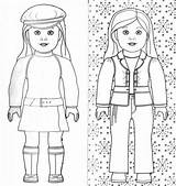 American Girl Coloring Pages Everfreecoloring Printable sketch template