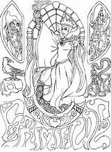 Villains Maleficent Blancanieves Madrastra Mandalas Marvelous Xcolorings Malefica Azcoloring Birijus 189k 1024px 746px Designg sketch template