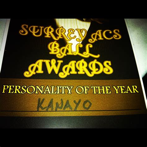 awards  recognitions kanayo