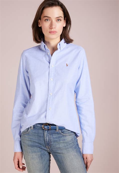 polo ralph lauren classic fit oxford shirt noeoepidega pluus blue