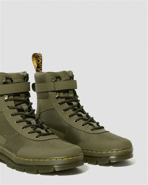 femmehomme dr martens boots combs tech utilitaires dms olive extra tough polyajax casual