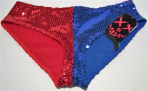 Harley Quinn Costume Cosplay Booty Shorts Hot Pants Dc Comics Suicide