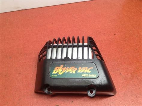 weed eater bv leaf blower exhaust muffler heat shield ebay