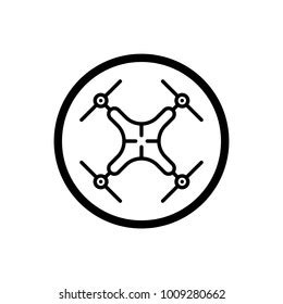 drone icon trendy flat style isolated stock vector royalty   shutterstock
