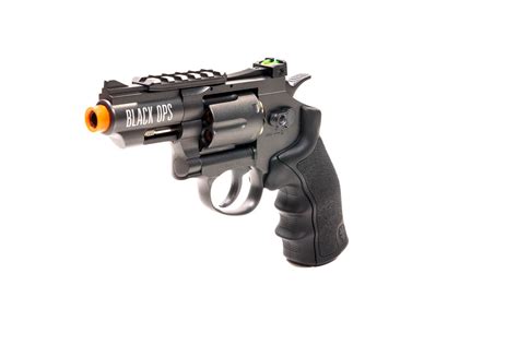 Full Metal Airsoft Revolver With Gunmetal Finish Black Ops Usa
