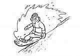 Coloring Snowboarding Pages Snowboard Printable Sports Edupics Large sketch template