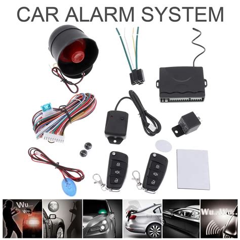 auto car alarm systems vehicle remote central kit door lock locking keyless entry system