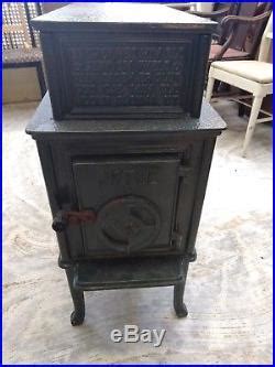 jotul  wood stove cast iron  standing beautiful scenery cast iron stove