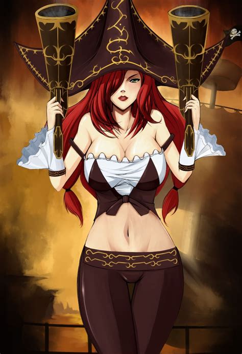 Miss Fortune By Metalbolic 애니메이션 배경화면 유화