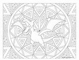 Aerodactyl Windingpathsart sketch template