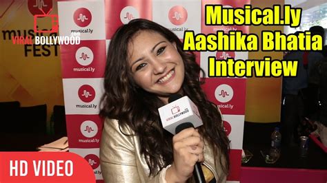 aashika bhatia musical ly full interview musical ly musers event