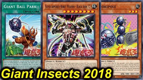 【ygopro】insect giant ball park deck 2018 youtube
