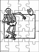 Jigsaw Cut sketch template