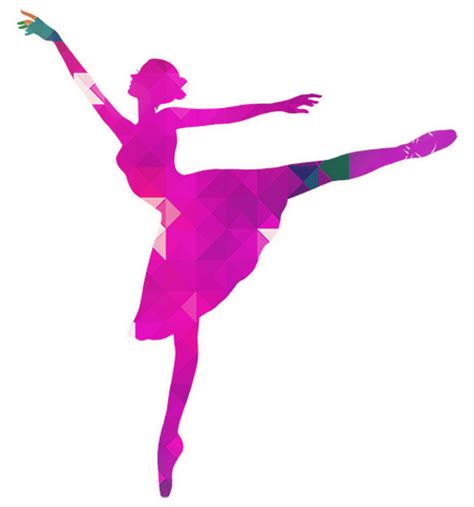 pink dancer silhouette  getdrawings