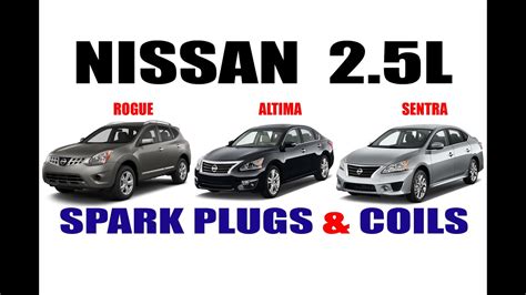 nissan spark plug replacement youtube