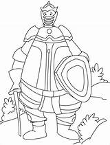 Coloring Pages Medieval Knight Giant Times Trolls Knights Wearing Them Kids Popular Her Getcolorings Books Queen Coloringhome sketch template