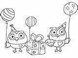 Hoot Giggle Abc Party sketch template