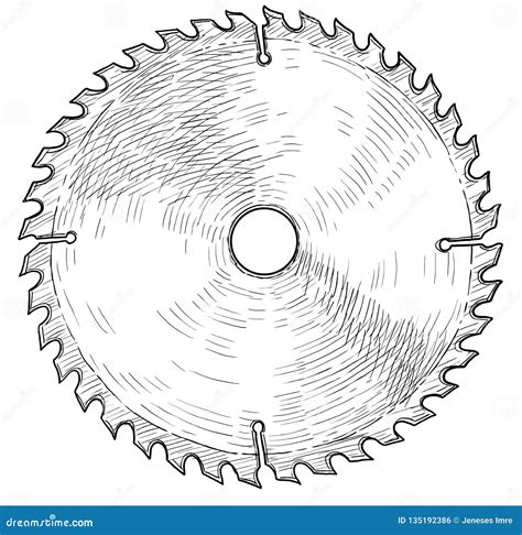 circular  blade illustration drawing engraving ink  art vector stock vector