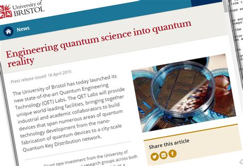 bristol tunnels    quantum engineering technology labs