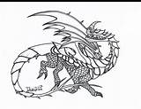Razorwhip Dragons Cloudjumper sketch template