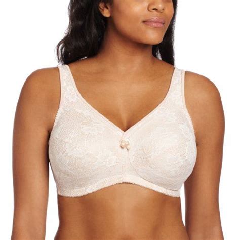 glamorise womens magiclift allover lace soft cup bra cafe 36 b you