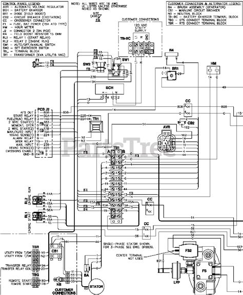 wiring diagram  kw generac generator service jean puppie