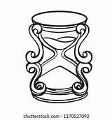 Hourglass sketch template