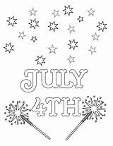 July Coloring Printable Pages Fourth Kids 4th Designs Printables Sheets Patriotic Print Simple Pdf Thehousewifemodern Adult Link Click Most Younger sketch template