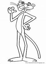 Pink Panther Pages Coloring Printable sketch template