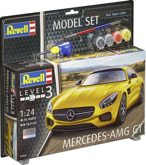 revell  mercedes amg gt model car assembly kit  conradcom