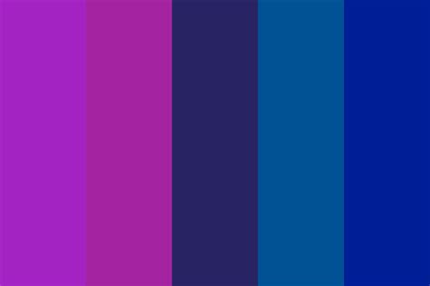 Purple And Blue Night Color Palette