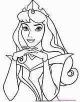 Aurora Coloring Pages Disney Princess Sleeping Beauty Printable Color Disneyclips Gif Funstuff Print Colorir Sheets Resting Elbows Her Choose Board sketch template