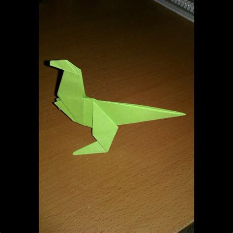 day origami dinosaur