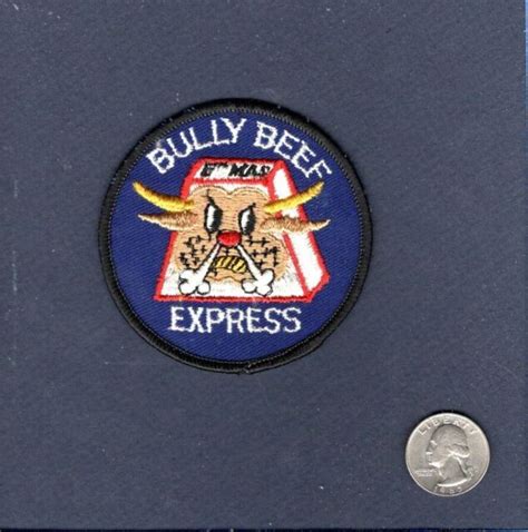 original 6th mas bully beef express usaf airlift squadron patch ebay