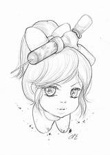Coloring Pages Bioshock Sister Little sketch template
