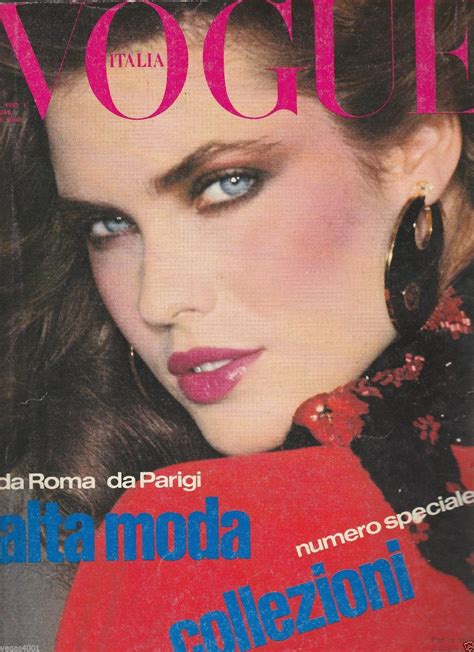Carol Alt Throughout The Years In Vogue Voguegraphy