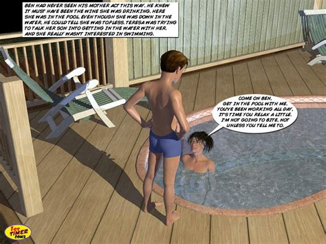 1st Timer Mom And Son Pool Party 1 Porn Comics Galleries