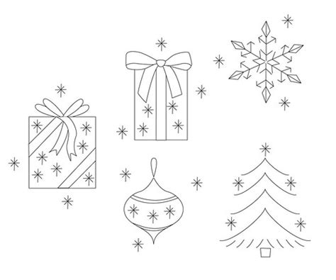 christmas embroidery patterns tutorial  wwwwhatkatiedoe flickr