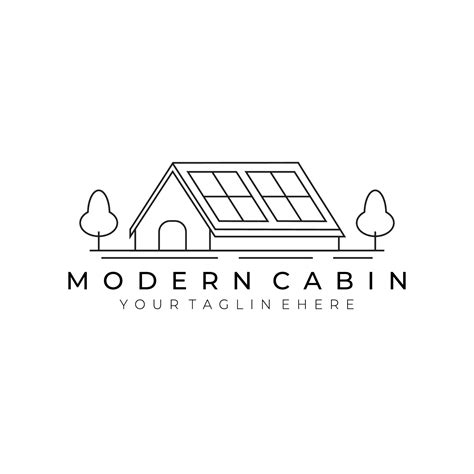 cabin  cottage illustration  art vector design logo nature