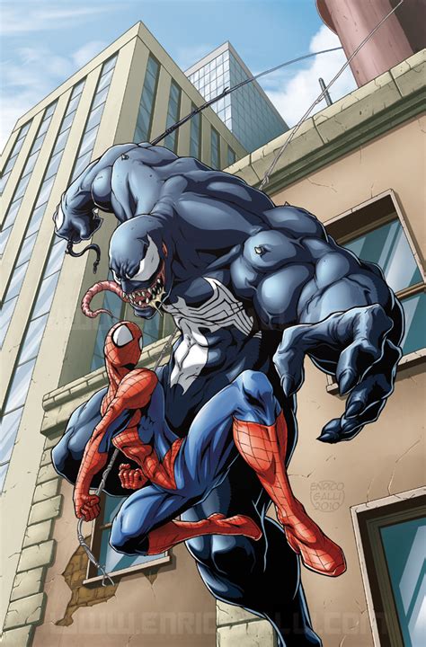 Spiderman Vs Venom By Enricogalli On Deviantart