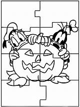 Coloring Puzzles Pages Halloween Puzzle Printable Worksheet Funnycoloring Kids Color Witch Clipart Library Word Popular Advertisement sketch template
