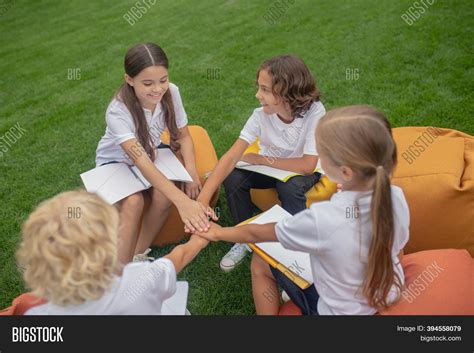 friends spending time image photo  trial bigstock