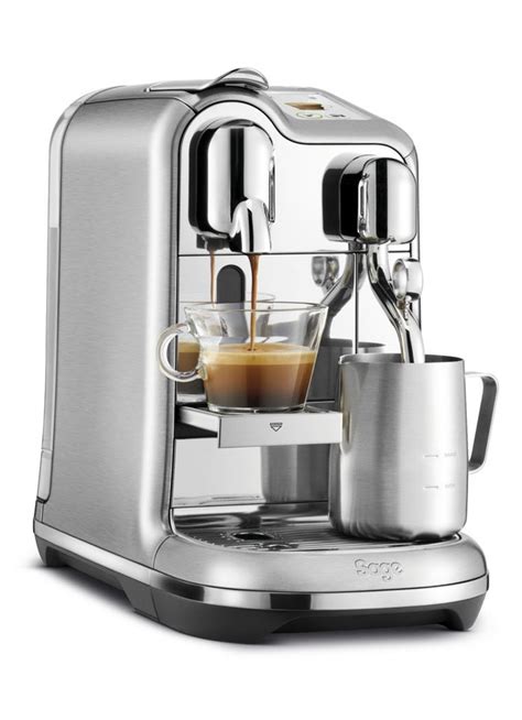 sage creatista pro nespresso machine snebss zilver de bijenkorf