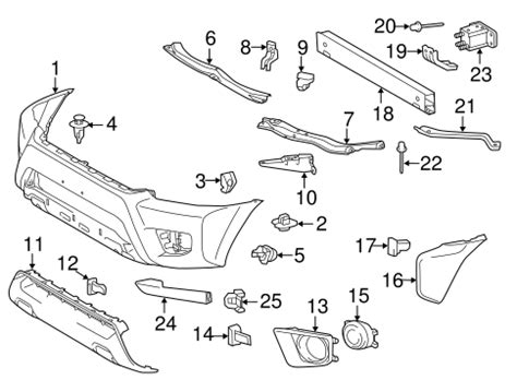 toyota tacoma body parts replacement