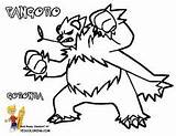 Pokemon Coloring Pages Popular Pangoro Yescoloring Chespin Spectacular Kids Tell Found Other Cartoon Print Monsters Pokedex Pocket Swirlix Xy Fennekin sketch template