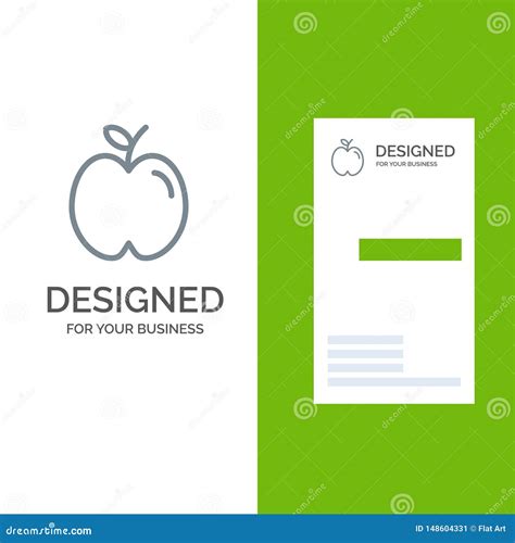apple onderwijs school studie grey logo design en visitekaartjemalplaatje vector illustratie