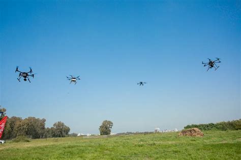 airwayz ai powered unmanned traffic management put   test  israel drone pilot program