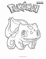 Coloring Pages Pokemon Bulbasaur sketch template